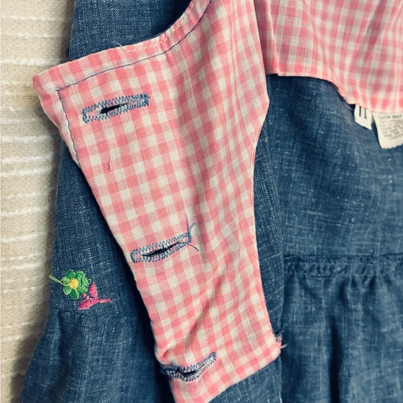 Rare Vintage 1960s/70s Young Edwardian By Arpeja Prairie Cottage Core Boho Gunne - Picture 9 of 10